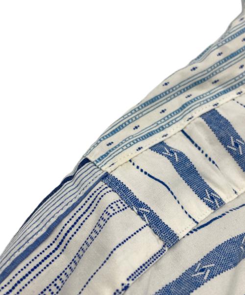 POLO COUNTRY（ポロカントリー）POLO COUNTRY (ポロカントリー) パッチワークシャツ/patchwork shirt ブルー サイズ:Ｍの古着・服飾アイテム