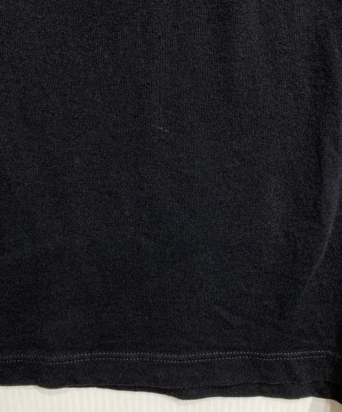 AMI Alexandre Mattiussi（アミアレクサンドルマテュッシ）AMI Alexandre Mattiussi (アミアレクサンドルマテュッシ) ロゴTシャツ/Logo Tee ブラック サイズ:Mの古着・服飾アイテム