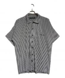 Y. PROJECT（ワイプロジェクト）の古着「ACCORDION STROBE SHIRT/アコーディオンストローブシャツ」｜ブラック