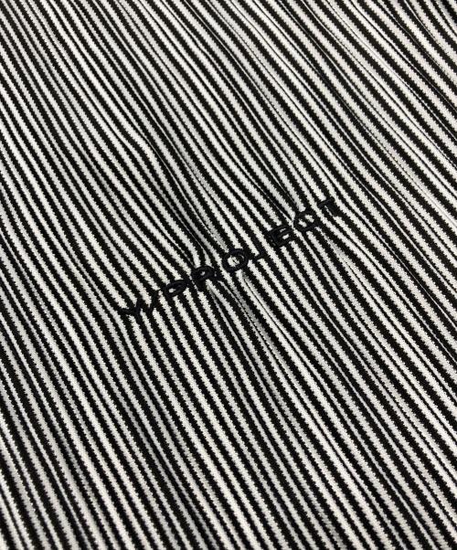 Y. PROJECT（ワイプロジェクト）Y. PROJECT (ワイプロジェクト) ACCORDION STROBE SHIRT/アコーディオンストローブシャツ ブラック サイズ:Mの古着・服飾アイテム