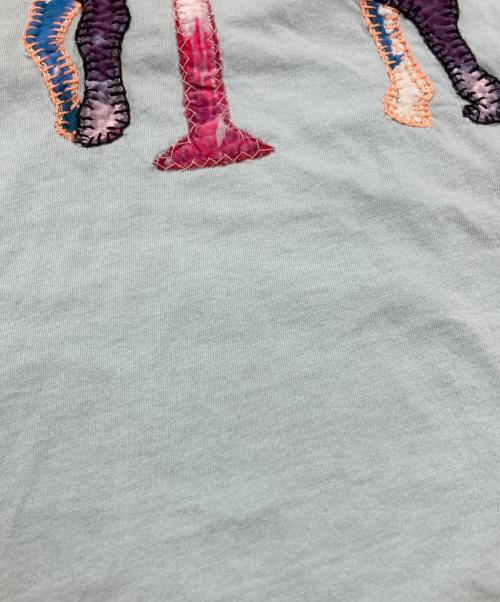 PRADA（プラダ）PRADA (プラダ) ユニコーン刺繍Tシャツ/Embroidered unicorn T-shirt ブルー サイズ:Mの古着・服飾アイテム