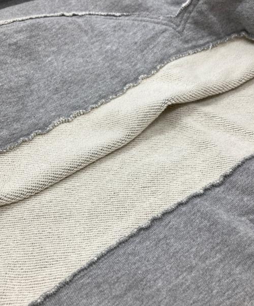 COMME des GARCONS COMME des GARCONS（コムデギャルソン コムデギャルソン）COMME des GARCONS COMME des GARCONS 10 corso como (ディエチ コルソコモ) フリルカッティングスウェット/Frill Cutting Sweatshirt グレー サイズ:Mの古着・服飾アイテム