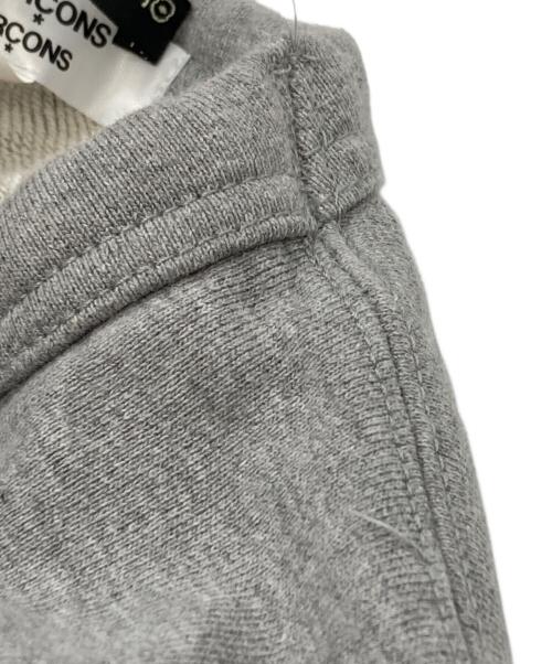 COMME des GARCONS COMME des GARCONS（コムデギャルソン コムデギャルソン）COMME des GARCONS COMME des GARCONS 10 corso como (ディエチ コルソコモ) フリルカッティングスウェット/Frill Cutting Sweatshirt グレー サイズ:Mの古着・服飾アイテム