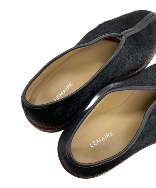 LEMAIRE（ルメール）LEMAIRE (ルメール) CHINESE SLIPPERS/チャイニーズスリッパーズ ブラック サイズ:36の古着・服飾アイテム