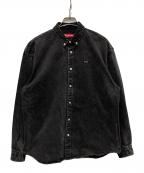 SUPREMEシュプリーム）の古着「Small Box Denim Shirt」｜ブラック