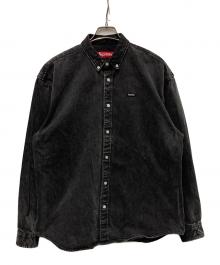 SUPREME（シュプリーム）の古着「Small Box Denim Shirt」｜ブラック