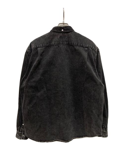 SUPREME（シュプリーム）Supreme (シュプリーム) Small Box Denim Shirt ブラック サイズ:Ｍの古着・服飾アイテム
