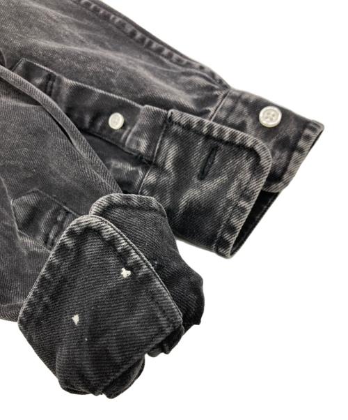 SUPREME（シュプリーム）Supreme (シュプリーム) Small Box Denim Shirt ブラック サイズ:Ｍの古着・服飾アイテム