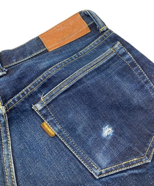 Subculture（サブカルチャー）Subculture (サブカルチャー) S01XX DENIM PANTS(エスダブルエックスデニムパンツ) インディゴ サイズ:W32(81cm)の古着・服飾アイテム