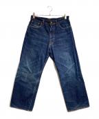 ATLAST & COアットラスト）の古着「161シンチバックデニムパンツ/Lot 161 Cinch Back Denim Jeans」｜インディゴ