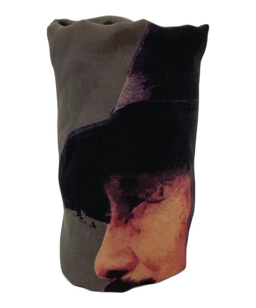 YOHJI YAMAMOTO（ヨウジヤマモト）YOHJI YAMAMOTO (ヨウジヤマモト) シルクスカーフ/silk scarf ブラックの古着・服飾アイテム