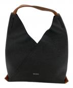 HENDER SCHEMEエンダースキーマ）の古着「Triangle BAG/トライアングルバッグ」｜ブラック×ブラウン