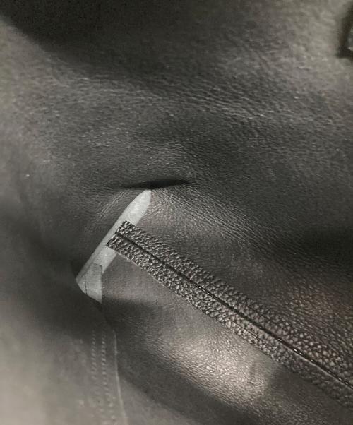 HENDER SCHEME（エンダースキーマ）Hender Scheme (エンダースキーマ) Triangle BAG/トライアングルバッグ ブラック×ブラウンの古着・服飾アイテム