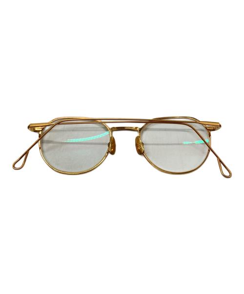 YELLOWS PLUS（イエローズプラス）YELLOWS PLUS (イエローズプラス) KEMP/アイウェア ゴールドの古着・服飾アイテム