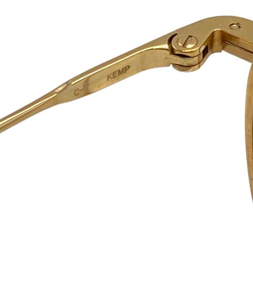 YELLOWS PLUS（イエローズプラス）YELLOWS PLUS (イエローズプラス) KEMP/アイウェア ゴールドの古着・服飾アイテム