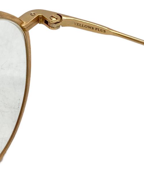 YELLOWS PLUS（イエローズプラス）YELLOWS PLUS (イエローズプラス) KEMP/アイウェア ゴールドの古着・服飾アイテム