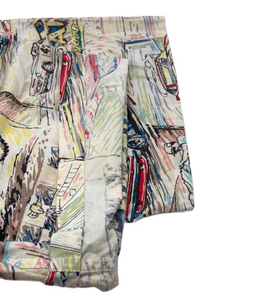 reyn spooner（レイン スプナー）reyn spooner (レイン スプナー) 総柄シャツ/All-over print shirt ベージュ×グリーン サイズ:Lの古着・服飾アイテム