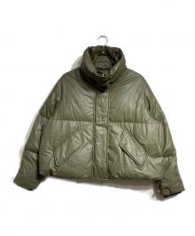 MM6 Maison Margiela（エムエムシックスメゾンマルジェラ）の古着「ナンバリングロゴパデッドジャケット」｜カーキ