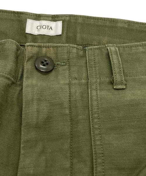 CIOTA（シオタ）CIOTA (シオタ) ベイカーパンツ/Baker pants グリーン サイズ:4の古着・服飾アイテム