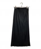 PLEATS PLEASEプリーツプリーズ）の古着「BASICS プリーツスカート/Pleats Skirt」｜ブラック
