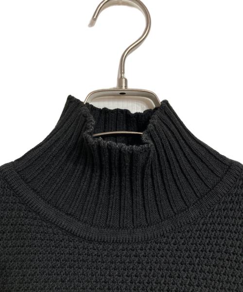 HOMME PLISSE ISSEY MIYAKE（オム プリッセ イッセイ ミヤケ）HOMME PLISSE ISSEY MIYAKE (オム プリッセ イッセイ ミヤケ) RUSTIC KNIT/ラスティックニット ブラック サイズ:ーの古着・服飾アイテム
