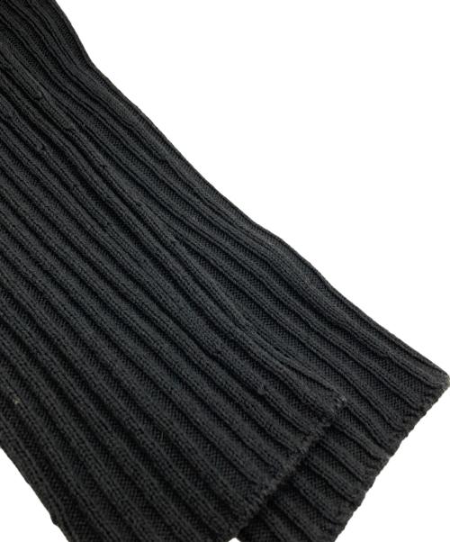 HOMME PLISSE ISSEY MIYAKE（オム プリッセ イッセイ ミヤケ）HOMME PLISSE ISSEY MIYAKE (オム プリッセ イッセイ ミヤケ) RUSTIC KNIT/ラスティックニット ブラック サイズ:ーの古着・服飾アイテム