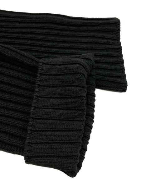 HOMME PLISSE ISSEY MIYAKE（オム プリッセ イッセイ ミヤケ）HOMME PLISSE ISSEY MIYAKE (オム プリッセ イッセイ ミヤケ) RUSTIC KNIT/ラスティックニット ブラック サイズ:ーの古着・服飾アイテム