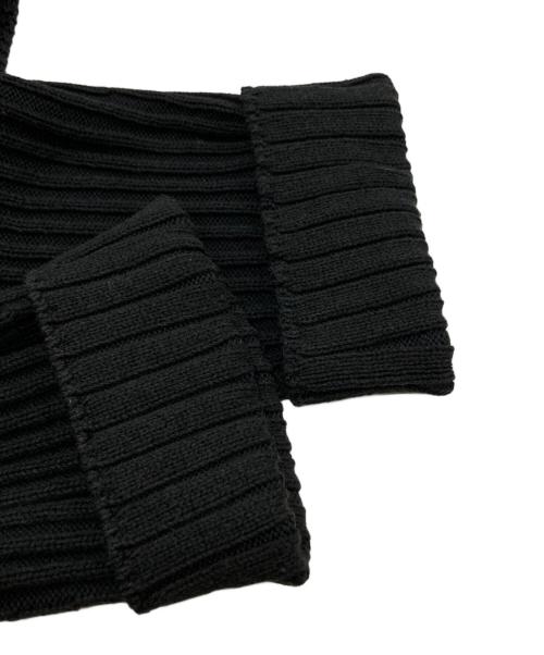 HOMME PLISSE ISSEY MIYAKE（オム プリッセ イッセイ ミヤケ）HOMME PLISSE ISSEY MIYAKE (オム プリッセ イッセイ ミヤケ) RUSTIC KNIT/ラスティックニット ブラック サイズ:ーの古着・服飾アイテム