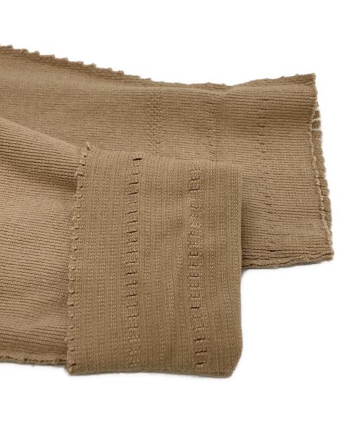 A-POC ABLE ISSEY MIYAKE（エイポック エイブル イッセイ ミヤケ）A-POC ABLE ISSEY MIYAKE (エイポック エイブル イッセイ ミヤケ) ロングスリーブカットソー/Long sleeve top ブラウン サイズ:1の古着・服飾アイテム