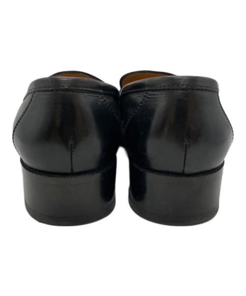 HERMES（エルメス）HERMES (エルメス) シェーヌダンクルローファー/Chaine d'Ancre Loafers ブラック サイズ:23.5㎝の古着・服飾アイテム