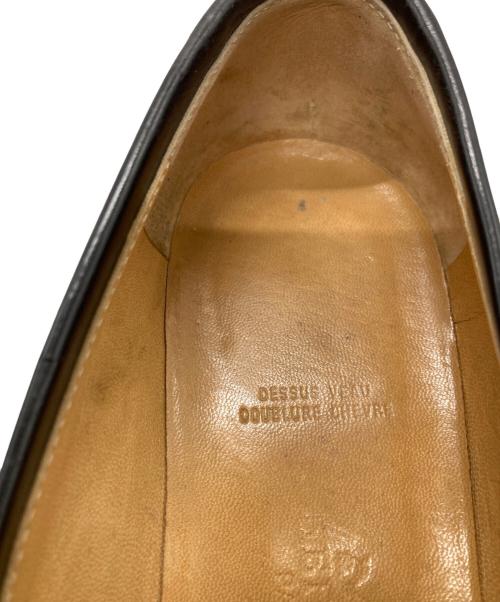 HERMES（エルメス）HERMES (エルメス) シェーヌダンクルローファー/Chaine d'Ancre Loafers ブラック サイズ:23.5㎝の古着・服飾アイテム