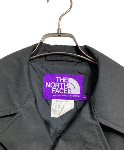 THE NORTHFACE PURPLELABEL（ザ・ノースフェイス パープルレーベル）THE NORTHFACE PURPLELABEL (ザ・ノースフェイス パープルレーベル) ステンカラーコート ブラック サイズ:Sの古着・服飾アイテム