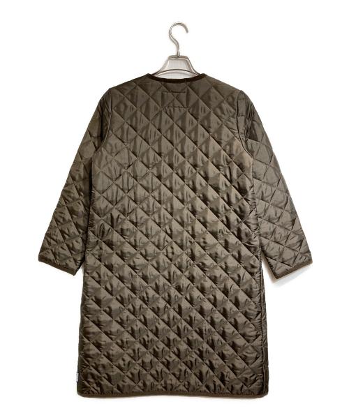 MACKINTOSH PHILOSOPHY（マッキントッシュ フィロソフィー）MACKINTOSH PHILOSOPHY (マッキントッシュ フィロソフィー) Traditional Weatherwear (トラディショナルウェザーウェア) ARKLEY LONGキルティングコート ブラウン サイズ:38の古着・服飾アイテム