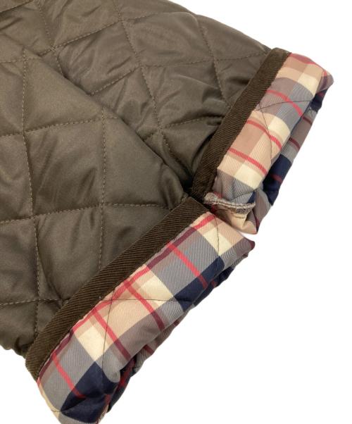 MACKINTOSH PHILOSOPHY（マッキントッシュ フィロソフィー）MACKINTOSH PHILOSOPHY (マッキントッシュ フィロソフィー) Traditional Weatherwear (トラディショナルウェザーウェア) ARKLEY LONGキルティングコート ブラウン サイズ:38の古着・服飾アイテム