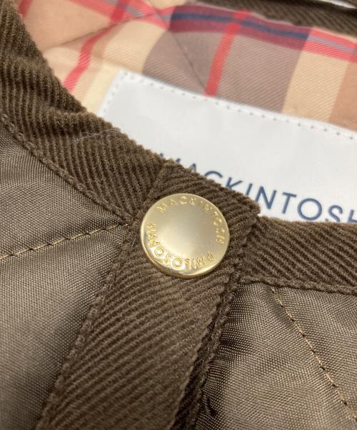 MACKINTOSH PHILOSOPHY（マッキントッシュ フィロソフィー）MACKINTOSH PHILOSOPHY (マッキントッシュ フィロソフィー) Traditional Weatherwear (トラディショナルウェザーウェア) ARKLEY LONGキルティングコート ブラウン サイズ:38の古着・服飾アイテム