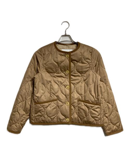 MACKINTOSH PHILOSOPHY（マッキントッシュ フィロソフィー）MACKINTOSH PHILOSOPHY (マッキントッシュ フィロソフィー) キルティングショートジャケット/quilted short jacket ブラウン サイズ:38の古着・服飾アイテム
