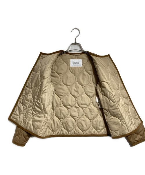 MACKINTOSH PHILOSOPHY（マッキントッシュ フィロソフィー）MACKINTOSH PHILOSOPHY (マッキントッシュ フィロソフィー) キルティングショートジャケット/quilted short jacket ブラウン サイズ:38の古着・服飾アイテム