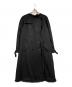 COMME des GARCONS HOMME PLUS (コムデギャルソンオムプリュス) ファー切替ノーカラートレンチコート/Fur-trimmed collarless trench coat ブラック サイズ:L：90000円