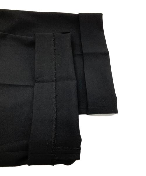 JUNYA WATANABE（ジュンヤワタナベ）JUNYA WATANABE (ジュンヤワタナベ) ウールギャバジンバギースラックス/Wool Gabardine Baggy Slacks ブラック サイズ:Ｌの古着・服飾アイテム
