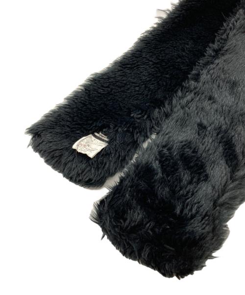 tricot COMME des GARCONS（トリココムデギャルソン）tricot COMME des GARCONS (トリココムデギャルソン) フェイクファーマフラー/Faux fur muffler ブラックの古着・服飾アイテム