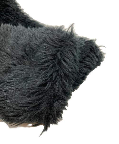 tricot COMME des GARCONS（トリココムデギャルソン）tricot COMME des GARCONS (トリココムデギャルソン) フェイクファーマフラー/Faux fur muffler ブラックの古着・服飾アイテム