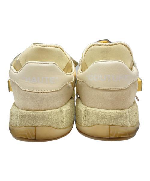 OFFWHITE（オフホワイト）OFFWHITE (オフホワイト) WMNS PUZZLE COUTURE LOW CREAM/パズル・クチュール・ロー・クリーム アイボリー サイズ:40の古着・服飾アイテム