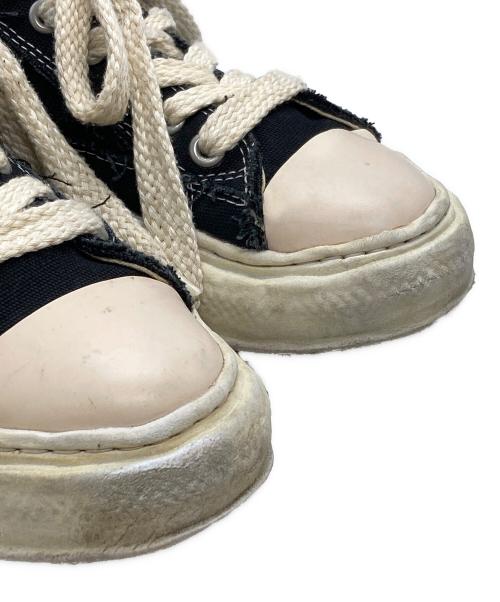 MIHARA YASUHIRO（ミハラヤスヒロ）MIHARA YASUHIRO (ミハラヤスヒロ) PETERSON LOW/ピーターソン・ロー ブラック サイズ:39の古着・服飾アイテム