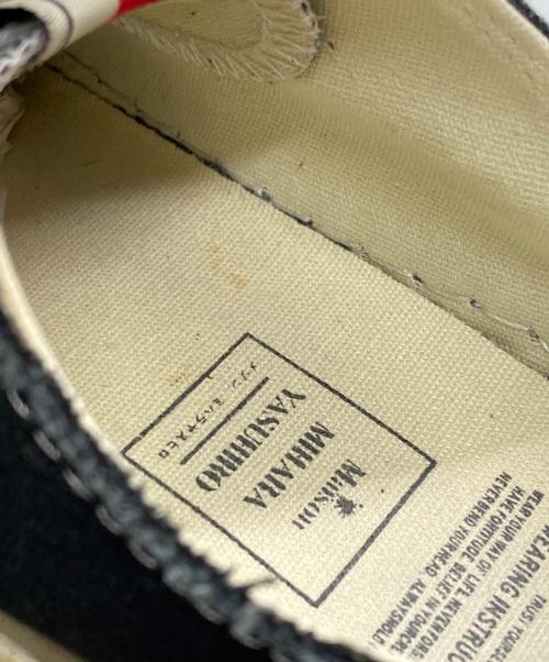 MIHARA YASUHIRO（ミハラヤスヒロ）MIHARA YASUHIRO (ミハラヤスヒロ) PETERSON LOW/ピーターソン・ロー ブラック サイズ:39の古着・服飾アイテム