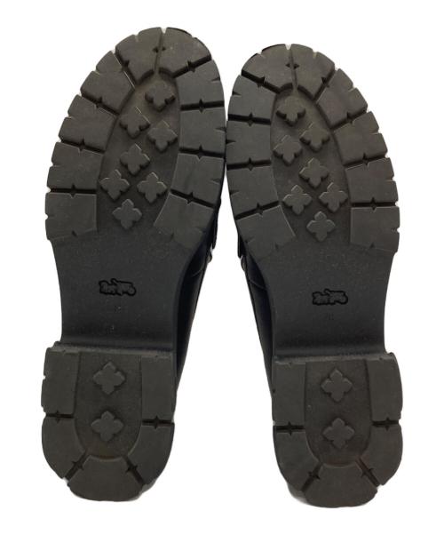 COACH（コーチ）COACH (コーチ) ルーシーローファー/Lucy Loafer ブラック サイズ:24㎝の古着・服飾アイテム