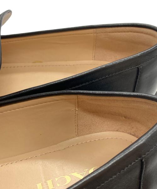 COACH（コーチ）COACH (コーチ) ルーシーローファー/Lucy Loafer ブラック サイズ:24㎝の古着・服飾アイテム