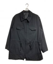 Yohji Yamamoto pour homme（ヨウジヤマモト プールオム）の古着「Waist String Blouson/ウエストストリングブルゾン」｜ブラック