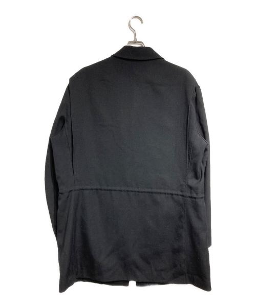 Yohji Yamamoto pour homme（ヨウジヤマモト プールオム）Yohji Yamamoto pour homme (ヨウジヤマモト プールオム) Waist String Blouson/ウエストストリングブルゾン ブラック サイズ:4の古着・服飾アイテム