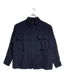 KAPTAIN SUNSHINE（キャプテンサンシャイン）の古着「Field Shirt Jacket/フィールドシャツジャケット」｜ネイビー