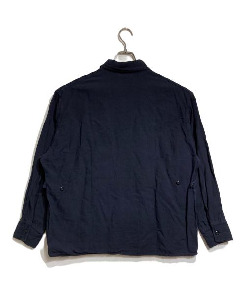 KAPTAIN SUNSHINE（キャプテンサンシャイン）KAPTAIN SUNSHINE (キャプテンサンシャイン) Field Shirt Jacket/フィールドシャツジャケット ネイビー サイズ:40の古着・服飾アイテム